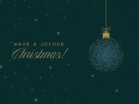 Have a joyous holiday season!