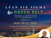 Lean Six Sigma Green Belt Course – Cohort 73
